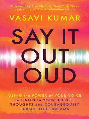 Say It Out Loud - ebook